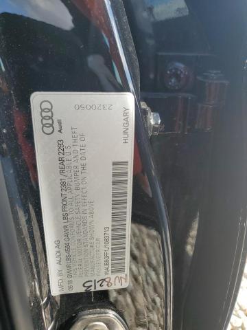 WAUB8GFF1J1083713 Audi A3 PREMIUM