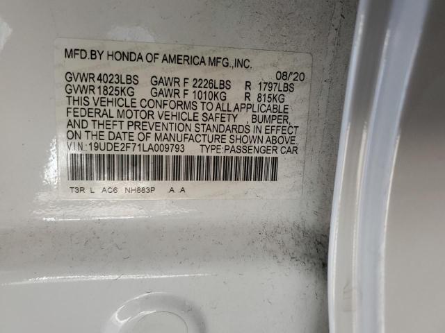 19UDE2F71LA009793 Acura Ilx Premium