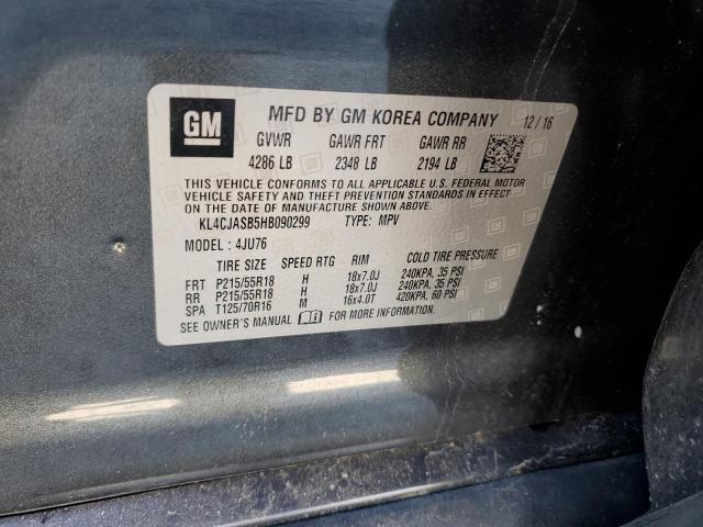 KL4CJASB5HB090299 Buick Encore Preferred