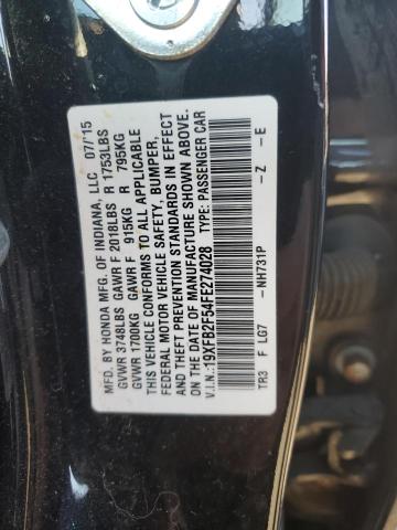 19XFB2F54FE274028 Honda Civic Lx