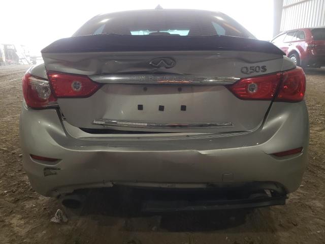 JN1FV7AP4GM421595 Infiniti Q50 Red Sport 400