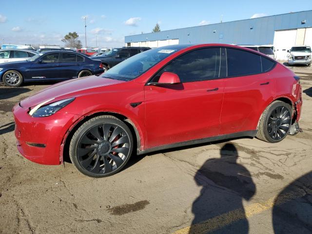 Продажа на аукционе авто 2022 Tesla Model Y, vin: 7SAYGDEF3NF452216, номер лота: 80025223