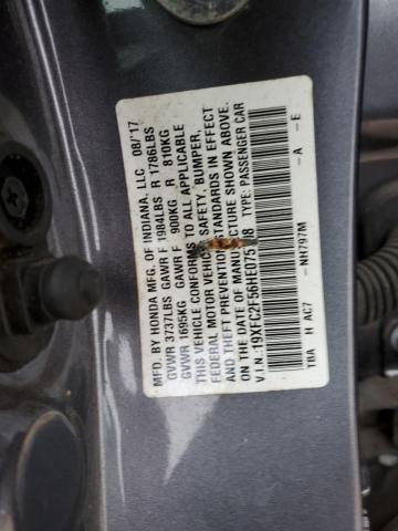 19XFC2F56HE075708 Honda Civic Lx