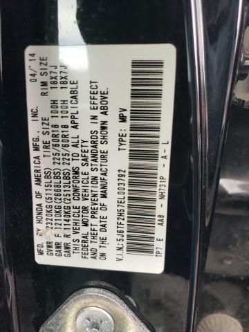 5J6TF2H57EL003792 Honda Crosstour Exl
