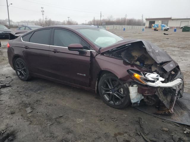 3FA6P0LU3JR119687 Ford Fusion Se Hybrid