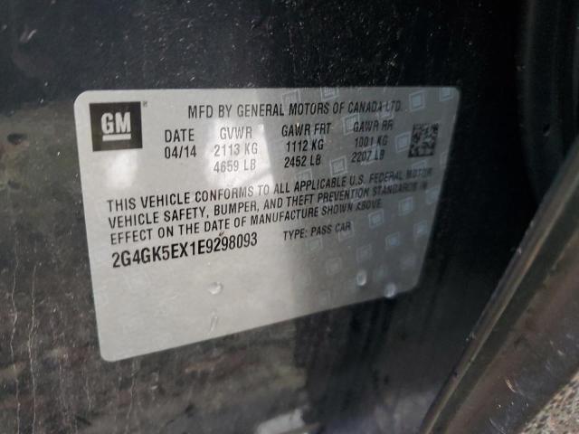 2G4GK5EX1E9298093 Buick Regal
