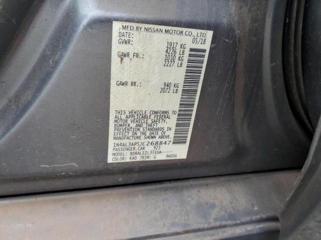 Nissan ALTIMA 2.5 2018 1N4AL3AP5JC268847 Image 12