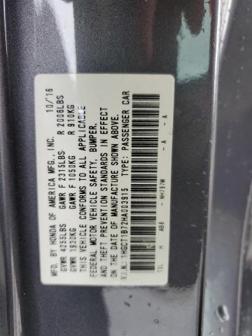 1HGCT1B72HA003915 Honda ACCORD EX