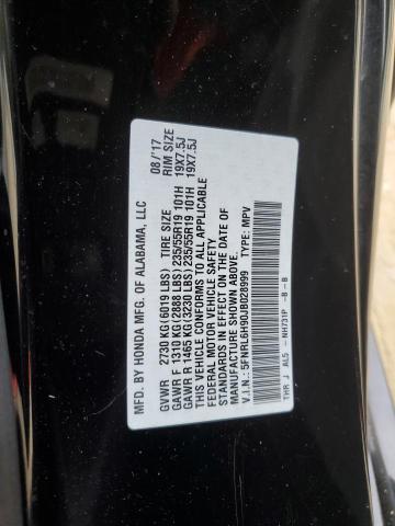 5FNRL6H90JB028999 Honda Odyssey Elite