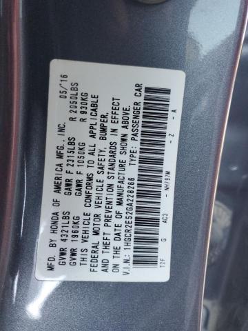 1HGCR2E52GA228266 Honda Accord Sport