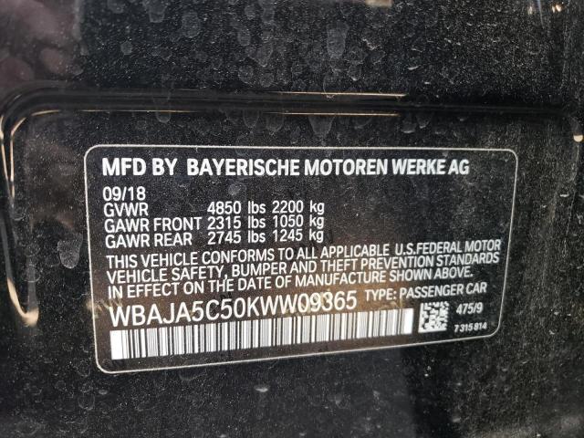 WBAJA5C50KWW09365 BMW 530 I