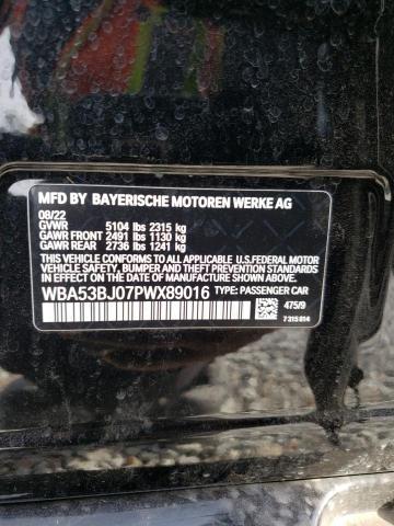WBA53BJ07PWX89016 BMW 540 I