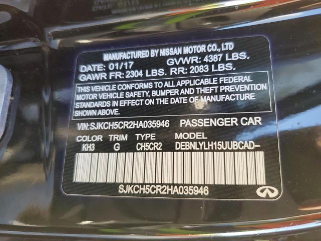 SJKCH5CR2HA035946 Infiniti QX30 BASE