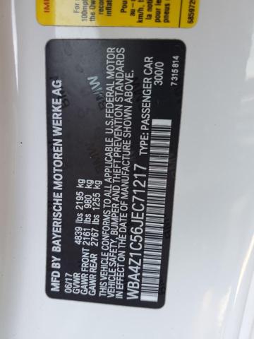 WBA4Z1C56JEC71217 BMW 430I