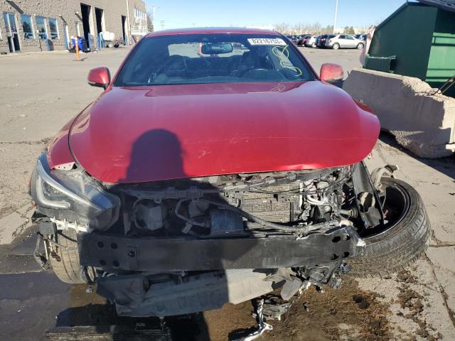 JN1FV7EL1JM631358 Infiniti Q60 Red Sport 400