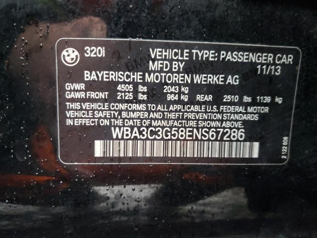 WBA3C3G58ENS67286 BMW 320 I Xdrive