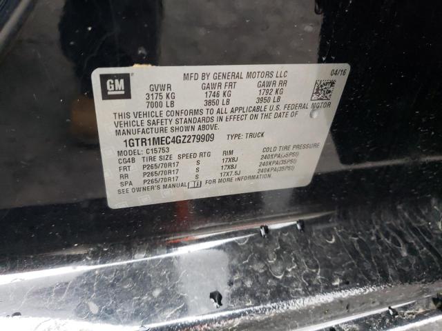 1GTR1MEC4GZ279909 GMC Sierra C1500 Sle