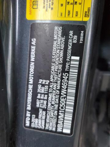 WBAVM1C50EVW46945 BMW X1 Sdrive28i