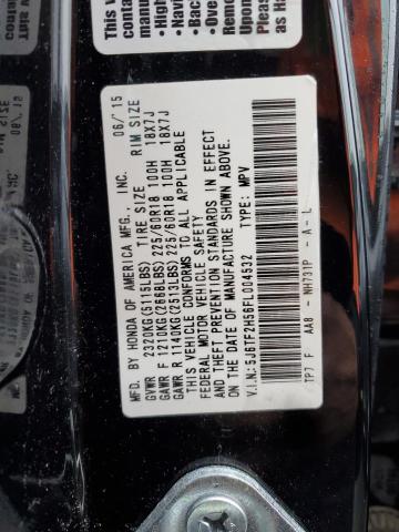5J6TF2H56FL004532 Honda Crosstour Exl