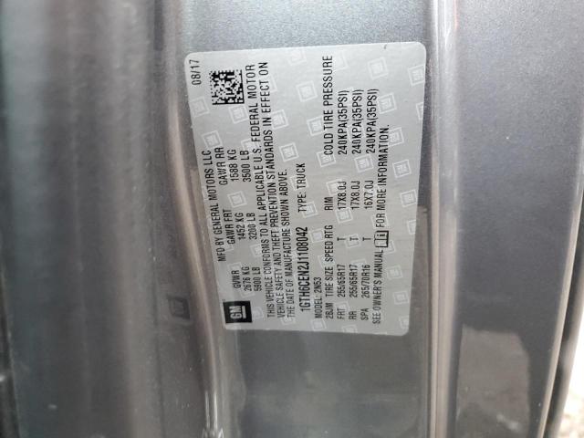 1GTH6CEN2J1108042 GMC CANYON SLE