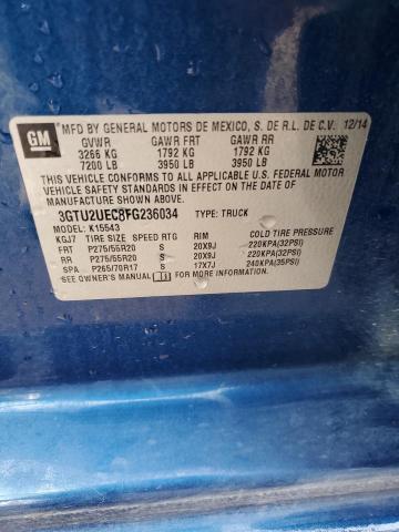 3GTU2UEC8FG236034 GMC Sierra K1500 Sle