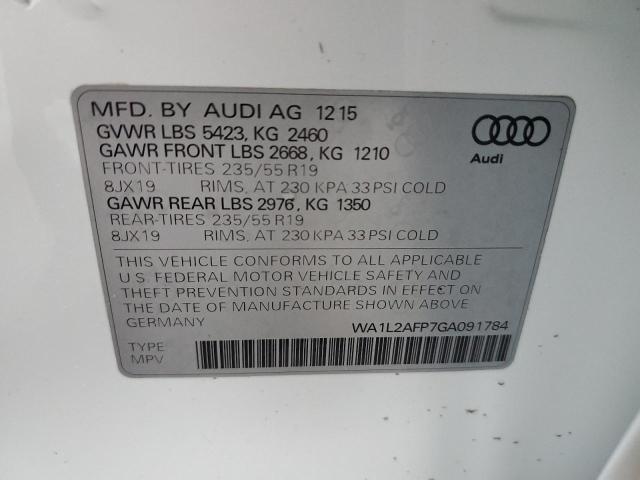 WA1L2AFP7GA091784 Audi Q5 Premium Plus