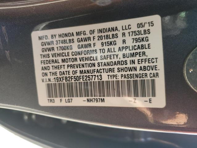 19XFB2F50FE257713 Honda Civic Lx