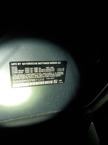 5UX43DP02P9S11310 BMW X3 Sdrive30i