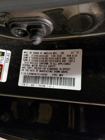 5J6RM4H91FL048596 Honda Cr-v Touring