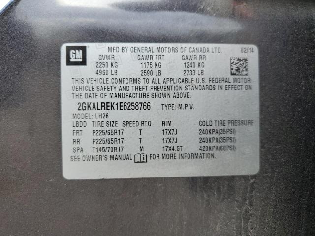 2GKALREK1E6258766 GMC Terrain Sle