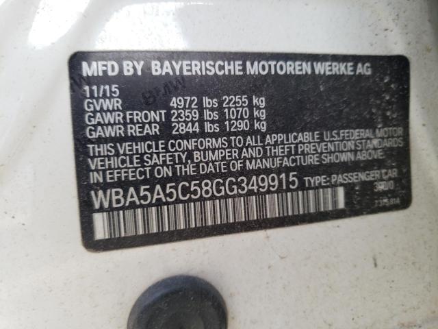WBA5A5C58GG349915 BMW 528 I