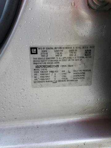 3GCPCREC0HG313425 Chevrolet Silverado C1500 Lt