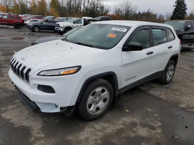 Auction sale of the 2015 Jeep Cherokee Sport , vin: 1C4PJLAB0FW722684, lot number: 179123403