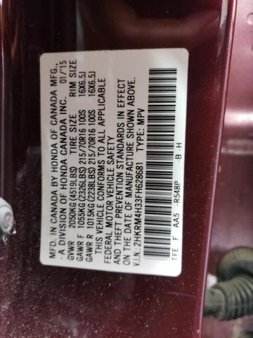 2HKRM4H33FH628681 Honda CR-V LX