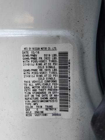 JN8CS1MW2GM752513 Infiniti QX70
