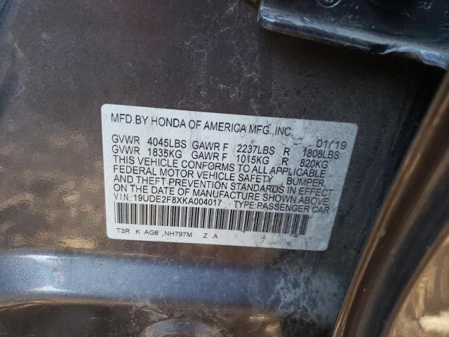 19UDE2F8XKA004017 Acura Ilx Premium A-spec