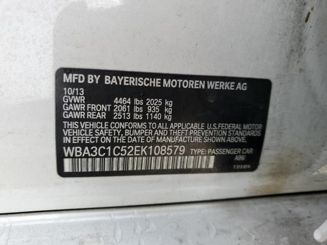 WBA3C1C52EK108579 BMW 328 I Sulev