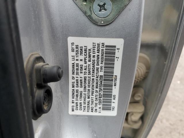 19XFB2F75FE044208 Honda CIVIC SE