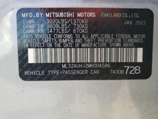 ML32AUHJ2MH004586 Mitsubishi MIRAGE ES