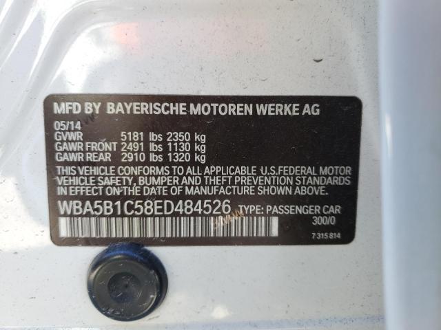 WBA5B1C58ED484526 BMW 535 I