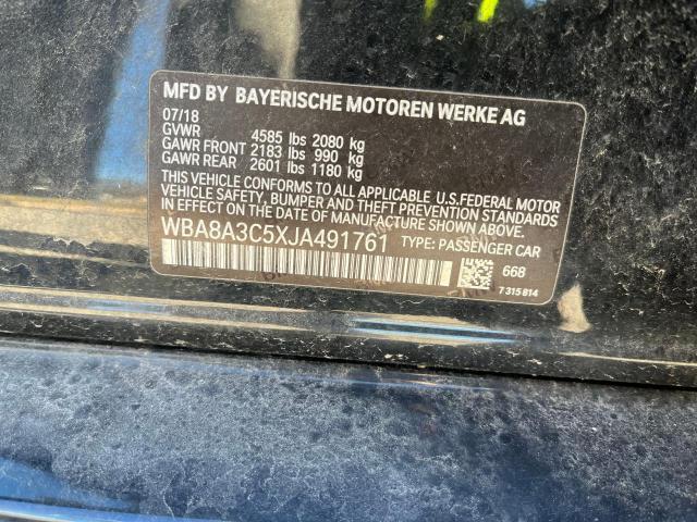 WBA8A3C5XJA491761 BMW 320 XI