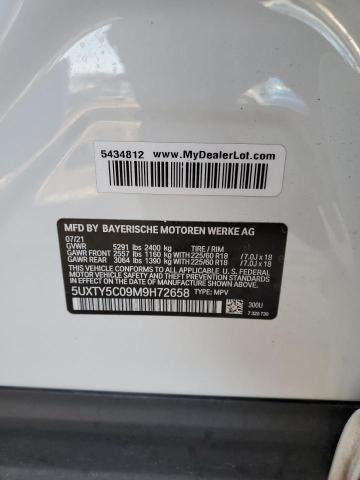 5UXTY5C09M9H72658 BMW X3 Xdrive30i