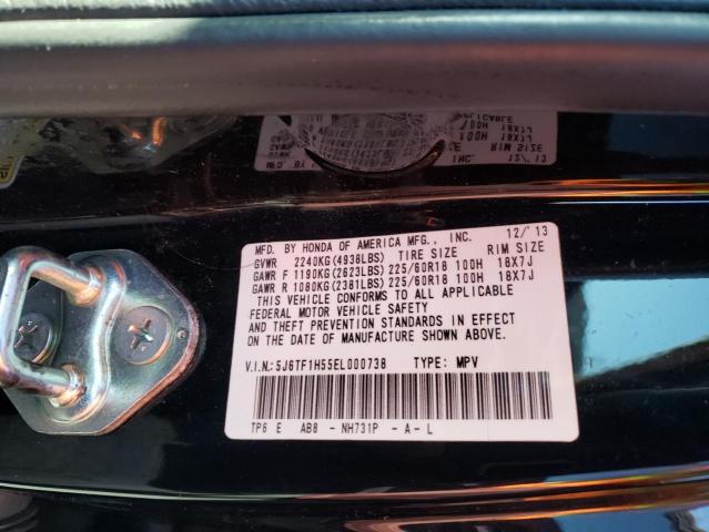 5J6TF1H55EL000738 Honda Crosstour Exl