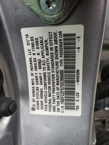 19XFC2F57GE206000 Honda Civic Lx