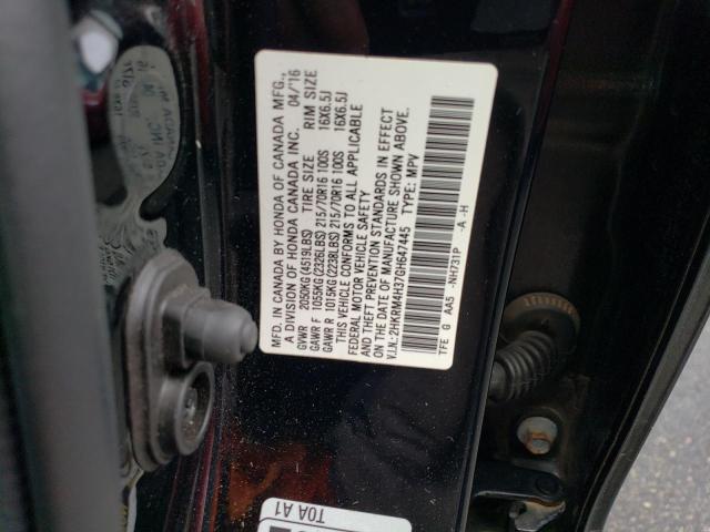 2HKRM4H37GH647445 Honda CR-V LX