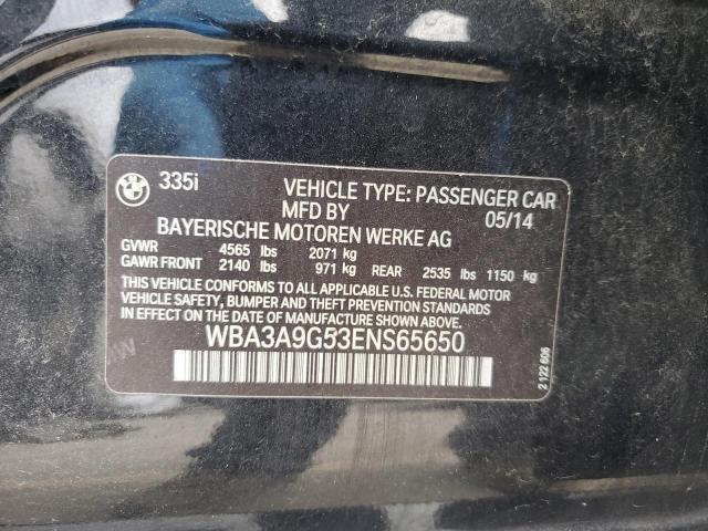 WBA3A9G53ENS65650 BMW 335 I