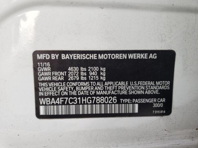 WBA4F7C31HG788026 BMW 430i Gran Coupe
