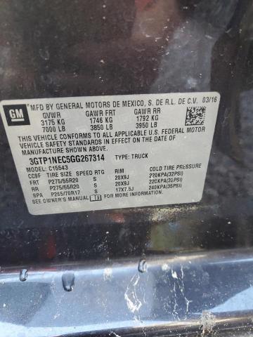 3GTP1NEC5GG267314 GMC Sierra C1500 Slt