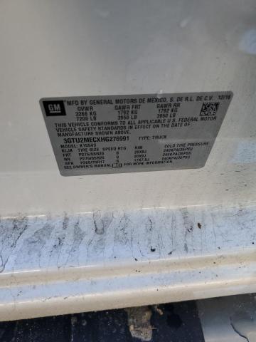 3GTU2MECXHG276991 GMC Sierra K1500 Sle
