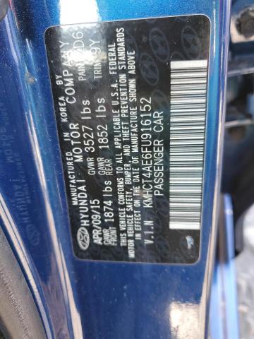 KMHCT4AE6FU916152 Hyundai ACCENT GLS